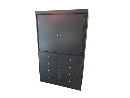 Black Wood Chest Of Drawers