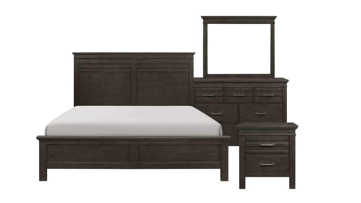 Blaire Gray Wood Queen Bedroom Set