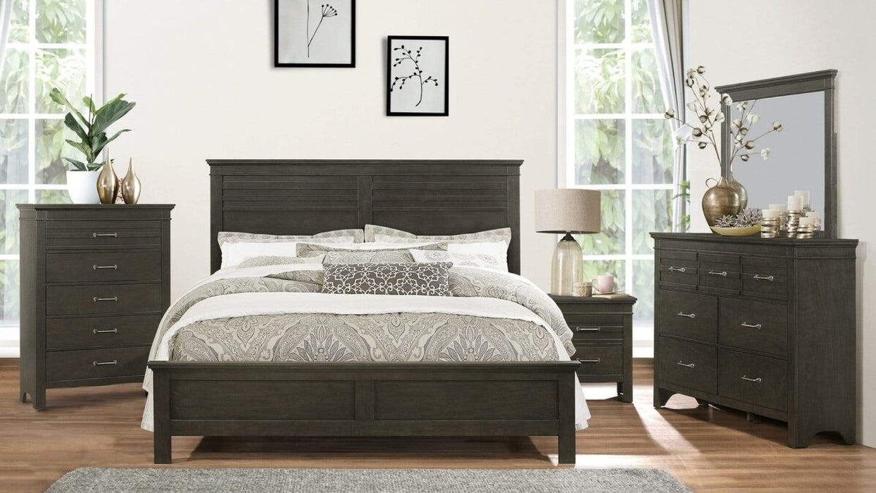 Blaire Gray Wood Queen Bedroom Set