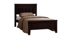 Brown Wood Full Bed