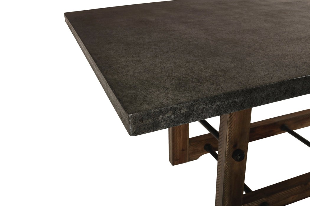 Canton Gray Wood Standard Height Dining Table