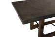 Canton Gray Wood Standard Height Dining Table