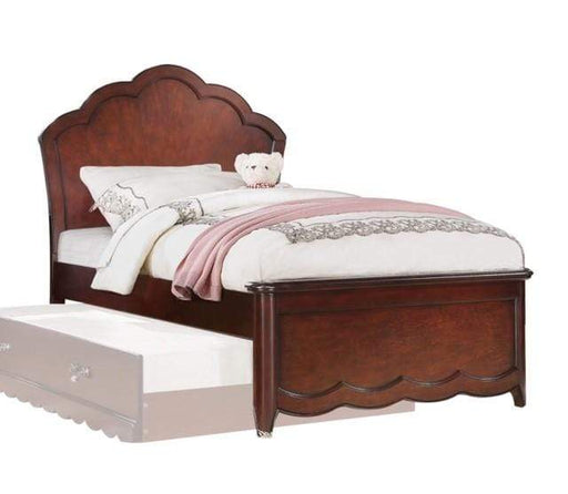 Cecilie Brown Wood Twin Bed