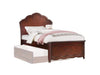 Cecilie Red Wood Twin Bedroom Set