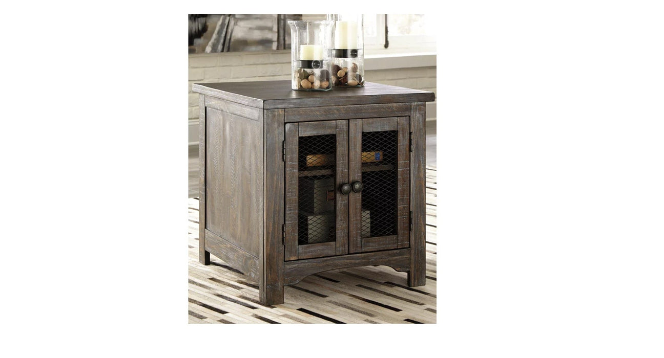 Darnell Brown Wood End Table