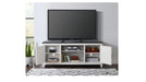 Del Mar White Wood TV Stand