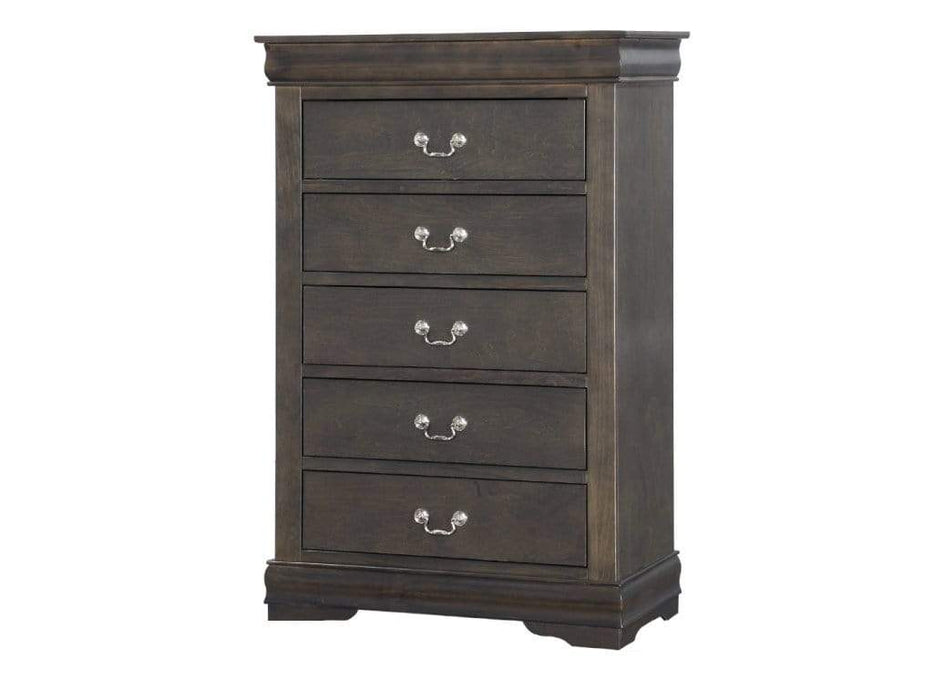 Gray Wood Chest