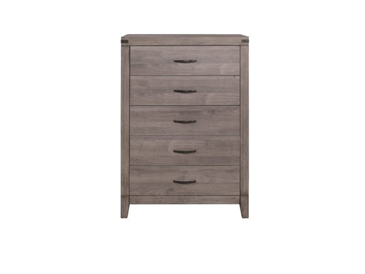 Gray Wood Chest Of Drawers