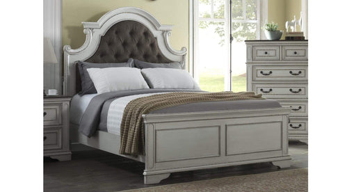 Grove Hill White Wood California King Bed