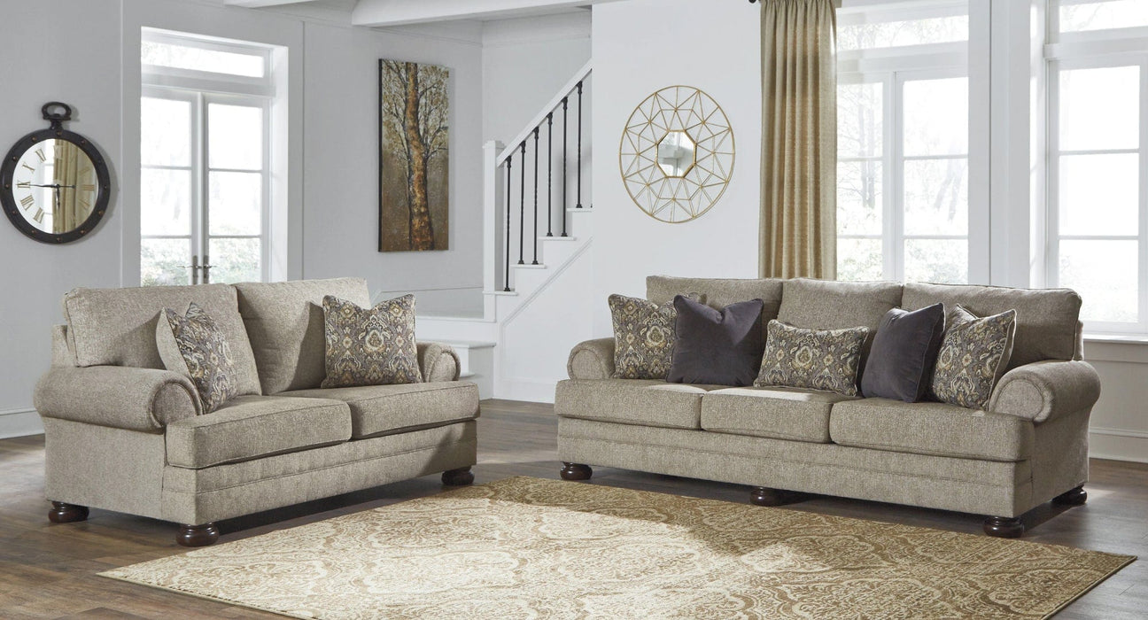 Kananwood Beige Fabric Living Room Set
