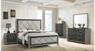 Lane Gray Wood And Upholstered Queen Bedroom Set