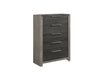 Lane Gray Wood Chest Of Drawers