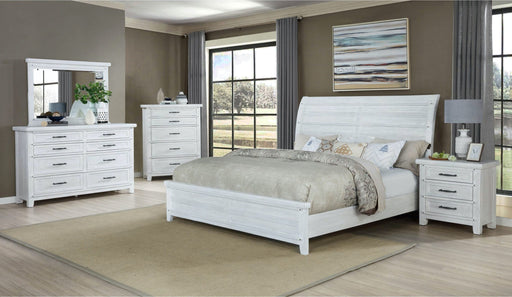 Maybelle White Wood Queen Bedroom Set
