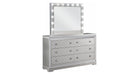 Mercury Silver Wood And Upholstered Queen Bedroom Set