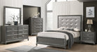 Park Imperial Silver Wood And Upholstered Queen Bedroom Set