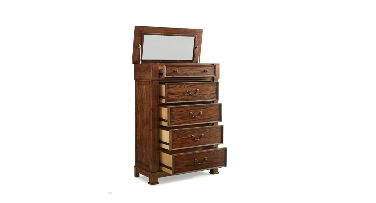 Providence Brown Wood Chest