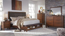 Ralene Brown Wood Queen Bedroom Set