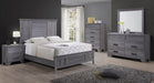 Sarter Gray Wood Queen Bed