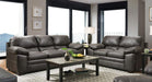 Shiloh Brown Polyester Blend Living Room Set