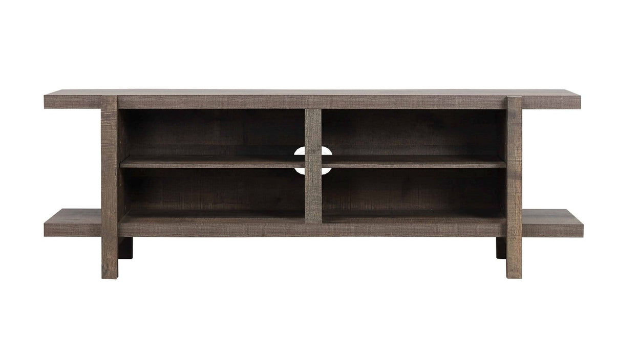 Tacoma Brown Wood TV Stand