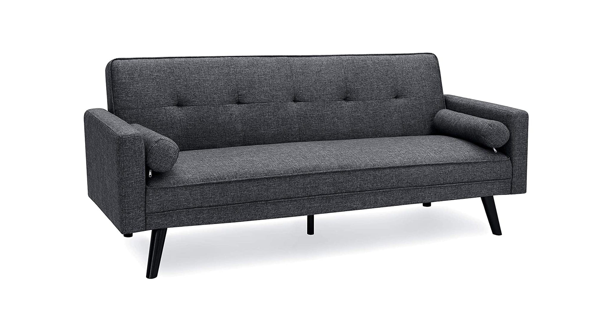 Vasagle Gray Fabric Futon — Casa Linda Furniture