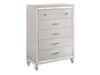 White Wood Chest Of Drawers