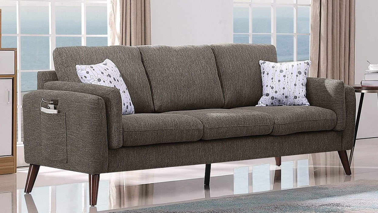 Winston Gray Fabric Sofa