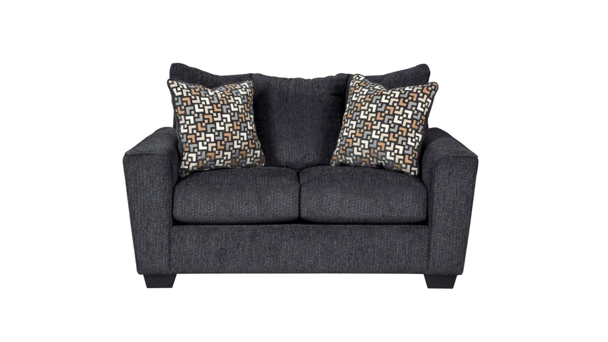 Wixton Gray Fabric Living Room Set